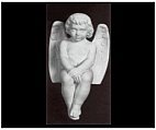 Little Angel Boy Sculpture from Italy