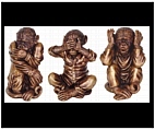 See No Evil, Hear No Evil and Speak No Evil Monkey Set