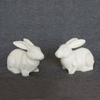 Cast Iron Bunny Rabbits