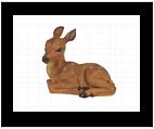 Lying Down Deer Statue