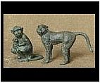 Monkey Family Sculptures