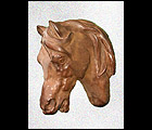 Concrete Horse Head Wall Decor