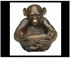 Bronze Chimpanzee - Large