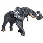 Life Size Bronze Elephant Sculpture