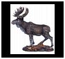 Moose Statues, Sculptures and Figurines