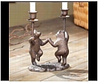 Merry Go Round Bear Candle Holder