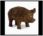 Standing Pig Statue