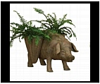 Large Garden Pig Planter