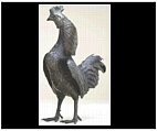 Standing Rooster Statue