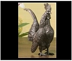 Bronze Rooster Statue