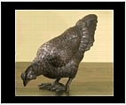 Bronze Chicken Statue