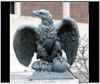 The American Eagle Sculpture - Left