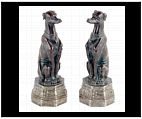 Pair of Greyhound Bookends