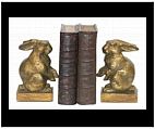 Sitting Rabbit Bookends