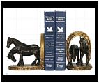 Horse Shoe Bookends