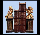 Reading Cherub Bookends