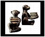 Cast Iron Monkey Bookends