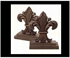 Fleur De Lis Bookends