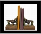 Standing Pheasant Bookends II