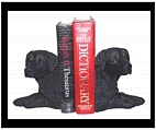 Black Labrador Face Bookends