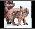 Walking Cat Sculpture