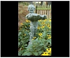 Large Cherub Bird Bath with Scallop Shell