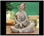 Mother and Child Sculpture