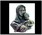 Mother and Child Wall Sculpture