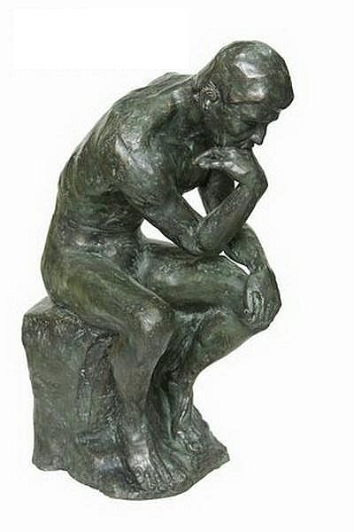 Bronze Thinker by Rodin