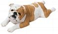 Fawn Bulldog Figurine