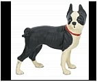 Boston Terrier Statue - Cast Iron