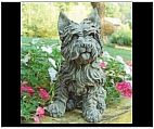 Garden Cairn Terrier Statue