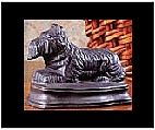 Cast Iron Dog Door Stop