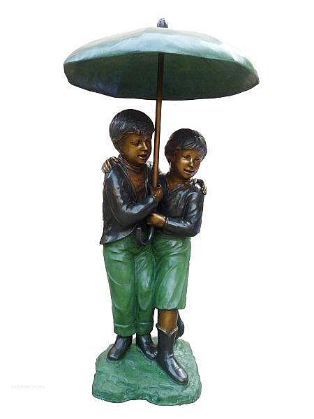 Umbrella Children Garden Fountain