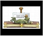 Frog Prince Business Card Holder