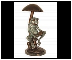 Bronze Reading Frog