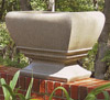 Zen Concrete Planter with Pedestal