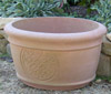 Oval Garden Pot, concrete pots, fish pond pots, koi pond pots