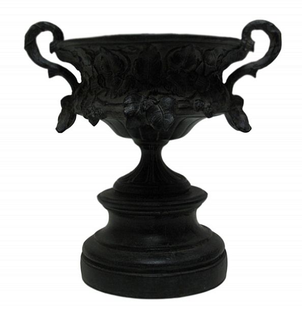 Two Handled Leaves Urn