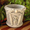 Knowledge is Truth Wisdom Pot, concrete garden pots, small planters