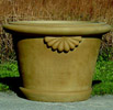 Large Estate Concrete Pot - Wide