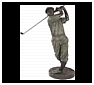 Bronze Golf Statues, Sculptures and Gifts