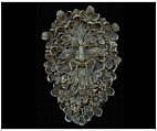 Large Green Man Plaque