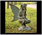 Large Garden Fairy Girl Statue