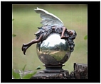 Garden Fairy Finial Sculpture