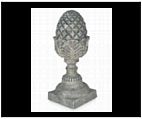 Large Pineapple Finial and Statue Ornament