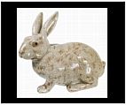 Ceramic Rabbit Statue