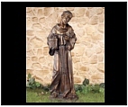 St Francis with Bronze Finish