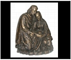 Mary and Joseph Sculpture