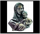 Mary and Baby Jesus Plaque